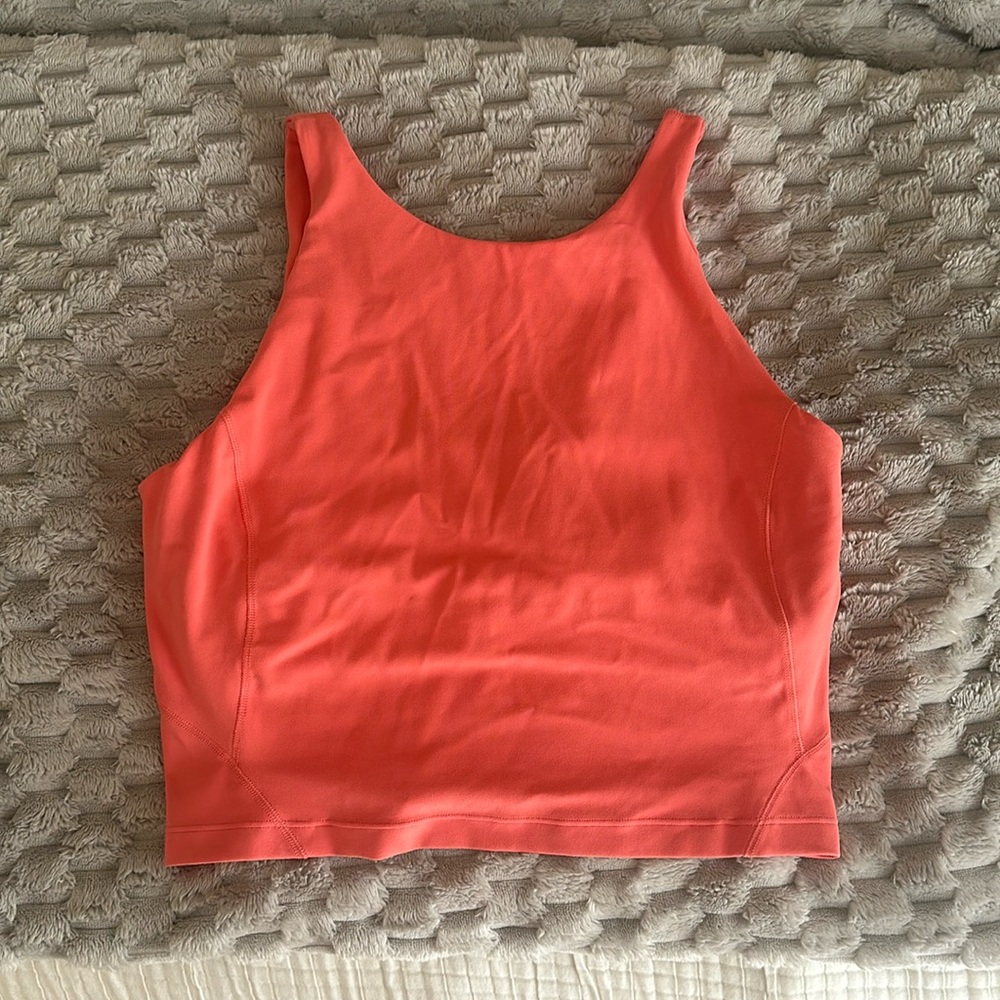 Lululemon align high neck tank size 8